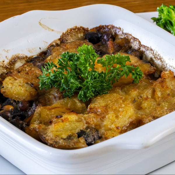 ORGANIC CHESTNUT, THYME & MUSHROOM BAKE
