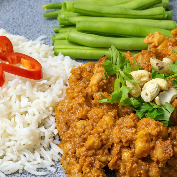 ORGANIC CAULIFLOWER, CASHEW & CHICKPEA BUTTER MASALA