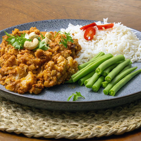 ORGANIC CAULIFLOWER, CASHEW & CHICKPEA BUTTER MASALA
