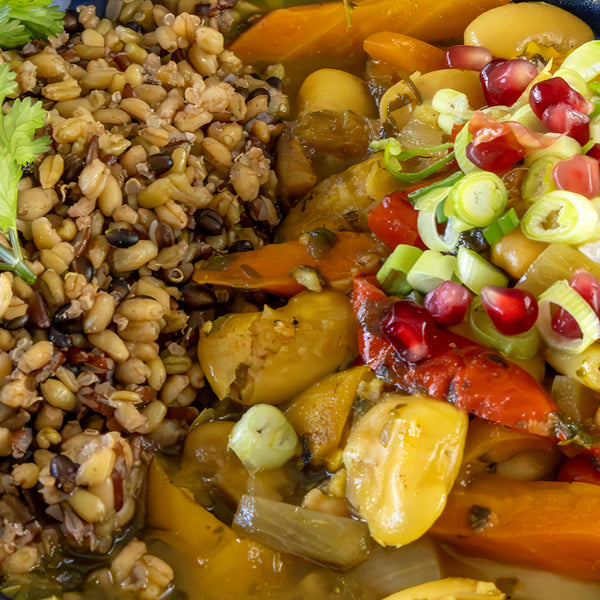 ORGANIC CHICKPEA & BUTTERBEAN TAGINE