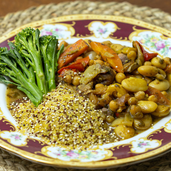 ORGANIC CHICKPEA & BUTTERBEAN TAGINE