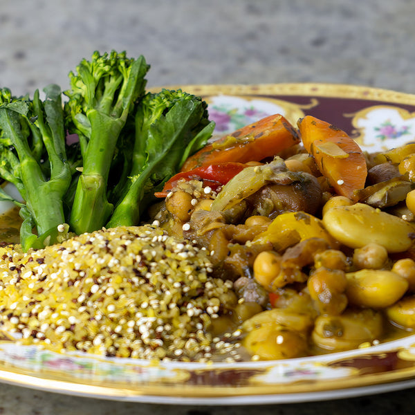 ORGANIC CHICKPEA & BUTTERBEAN TAGINE